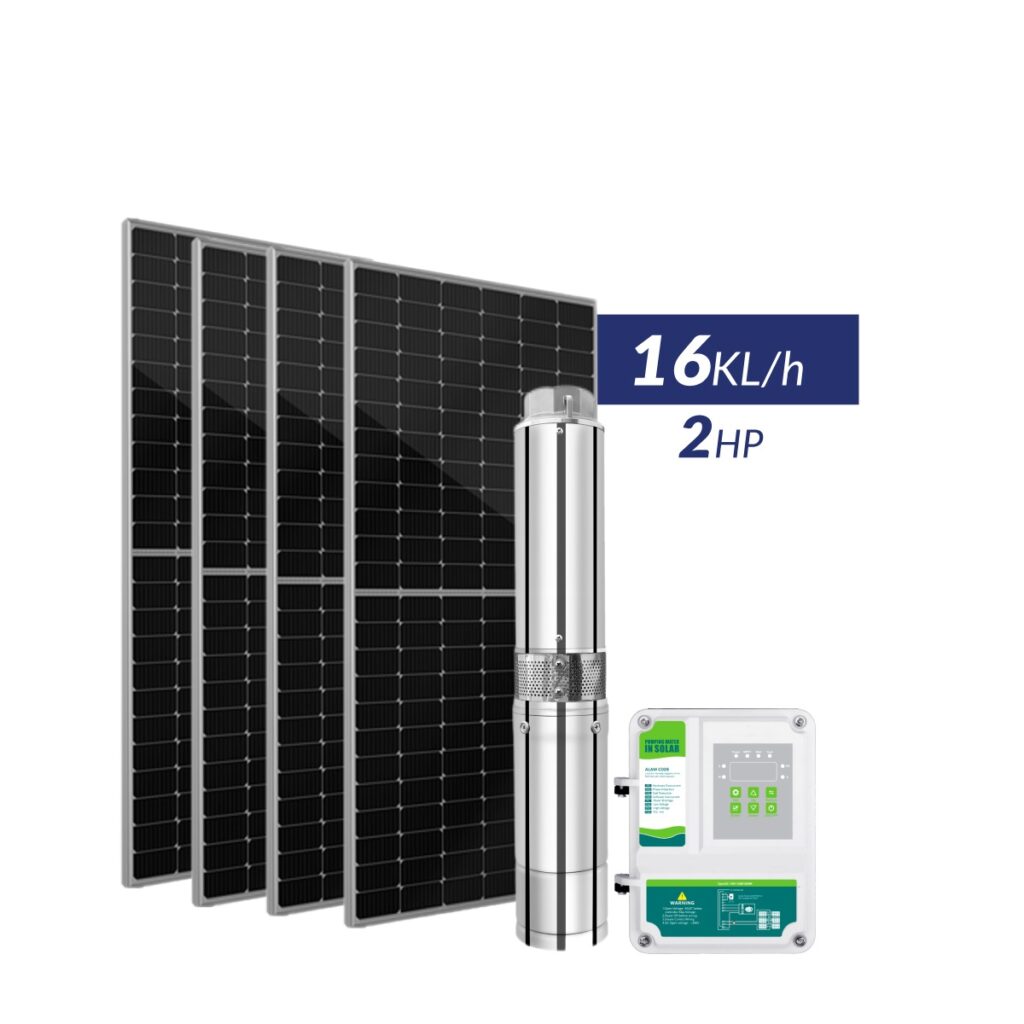 Bomba Solar Sumergible de 2 HP
